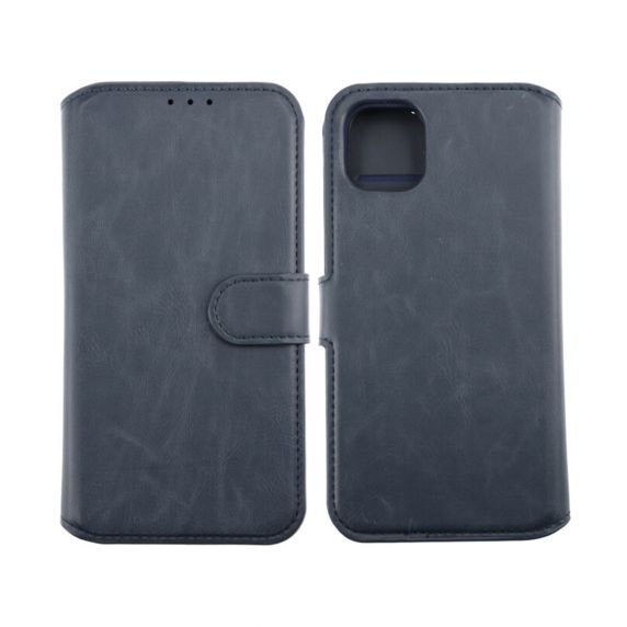 iPhone 14 Wallet Case Magnet Abyss Blue