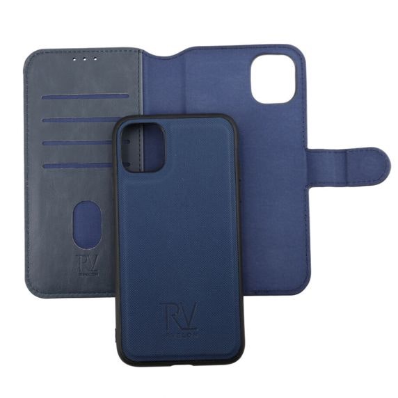 iPhone 14 Wallet Case Magnet Abyss Blue
