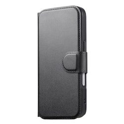 iPhone 15 Pro Plånbok med MagSafe-skal & fingerband Svart