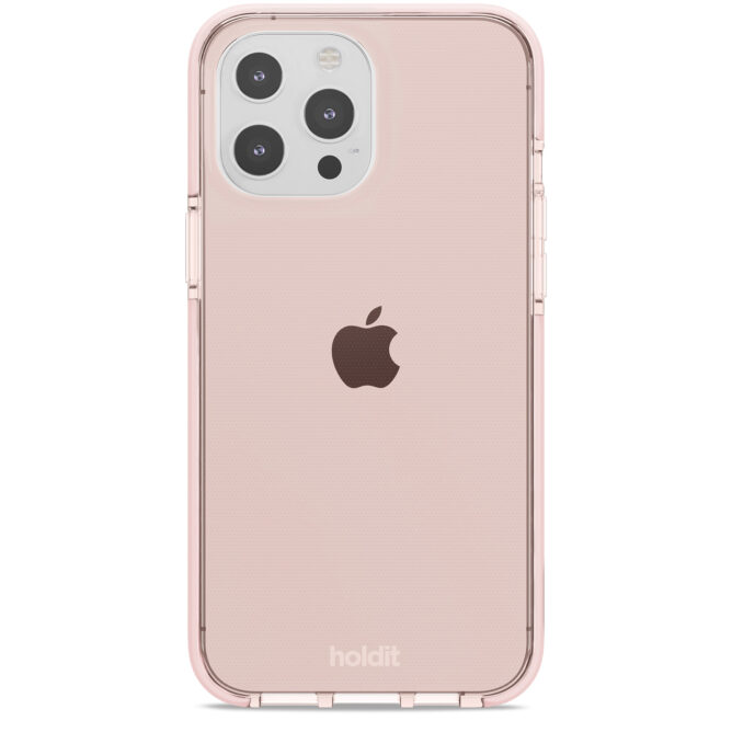iPhone 13 Pro Max Case Seethru Blush Pink