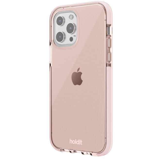 iPhone 13 Pro Case Seethru Blush Pink
