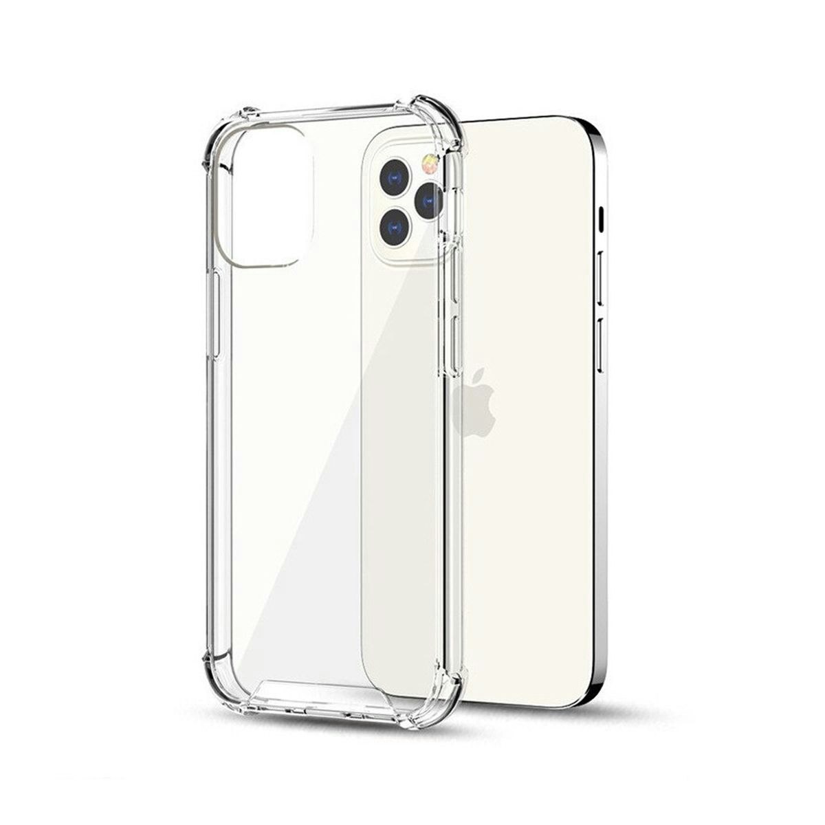 iPhone 13 Mini Shockproof Silicone Case Transparent