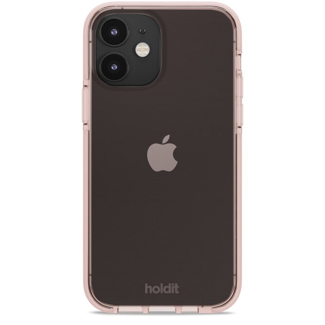 iPhone 12 Mini Case Seethru Blush Pink
