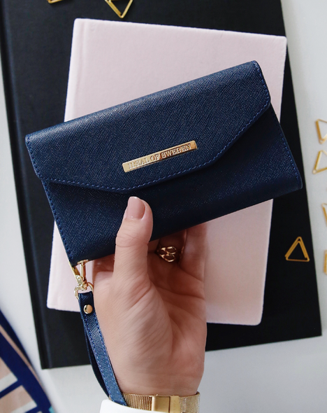 Mayfair Clutch iPhone Xs Max Navy