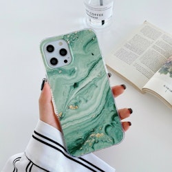 Marble Green Silikonskal iPhone 11 Pro