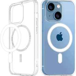 iPhone 13 Clear PC Magnetic Wireless Charging Case Transparen