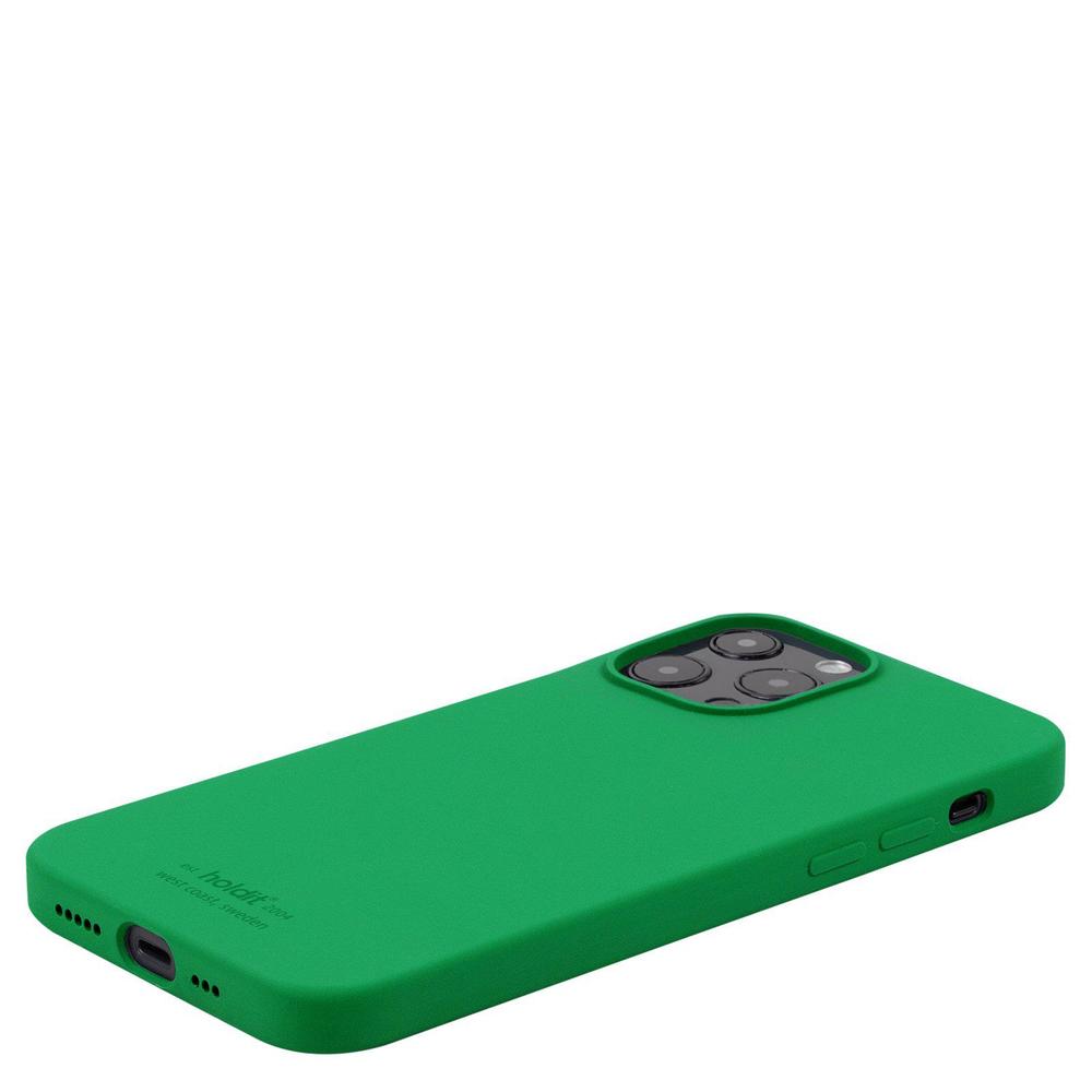 Holdit silikonskal iPhone 13 Pro GRASS GREEN