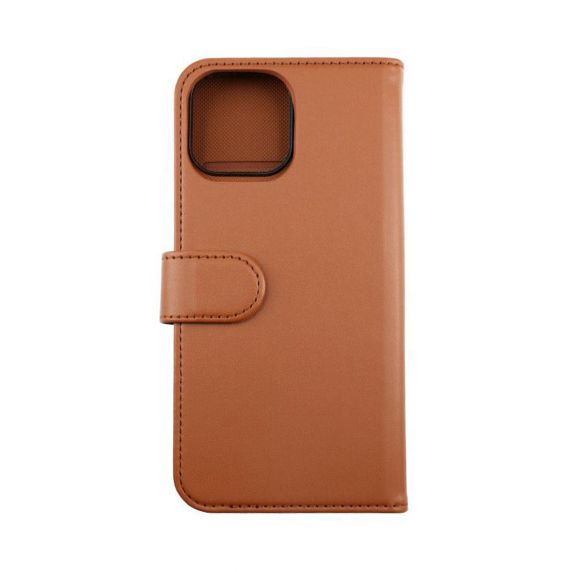 iPhone 13 Pro Max Magnetic Wallet Case Golden Brown