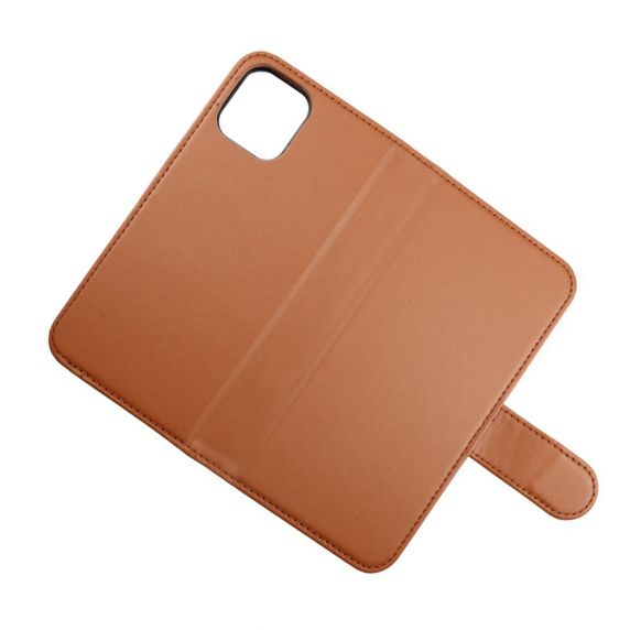 iPhone 11/XR RV Wallet Case Magnet Golden Brown