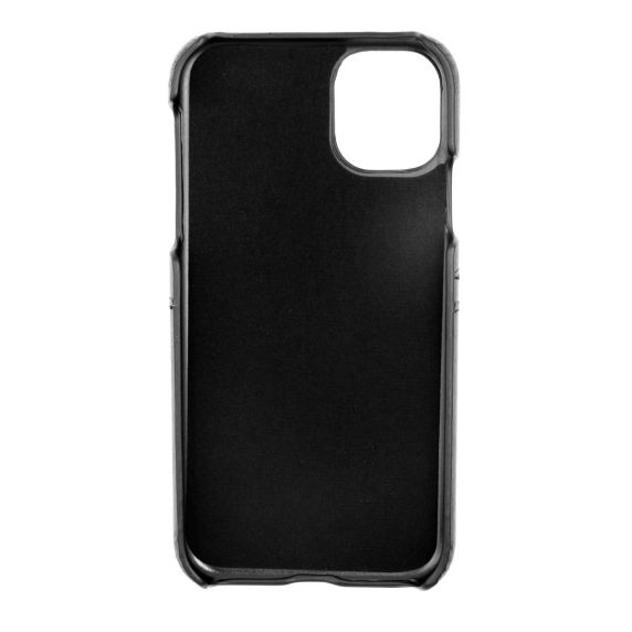 iPhone 11 PU Leather Kickstand Card Pocket Case Black
