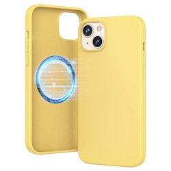 iPhone 14 Plus Silikonskal med MagSafe - solsken