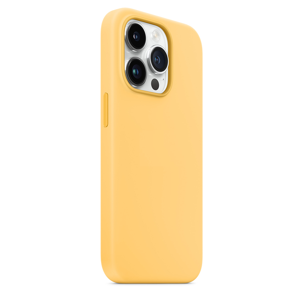 iPhone 14 Pro Silikonskal med MagSafe - solsken