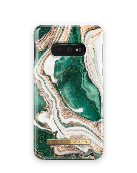 Fashion Case Galaxy S10E Golden Jade Marble