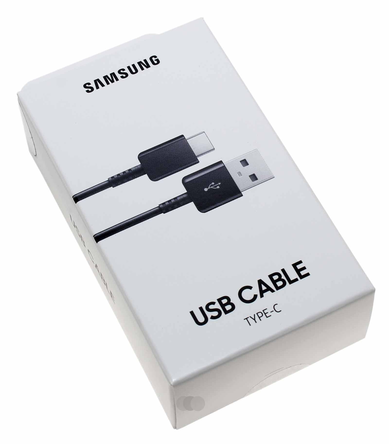 SAMSUNG ORIGINAL USB-A TILL USB-C laddningskabel Vit