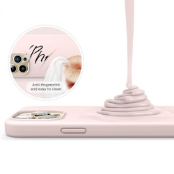 iPhone 14 Pro Max MC Silikonskal Blush Pink