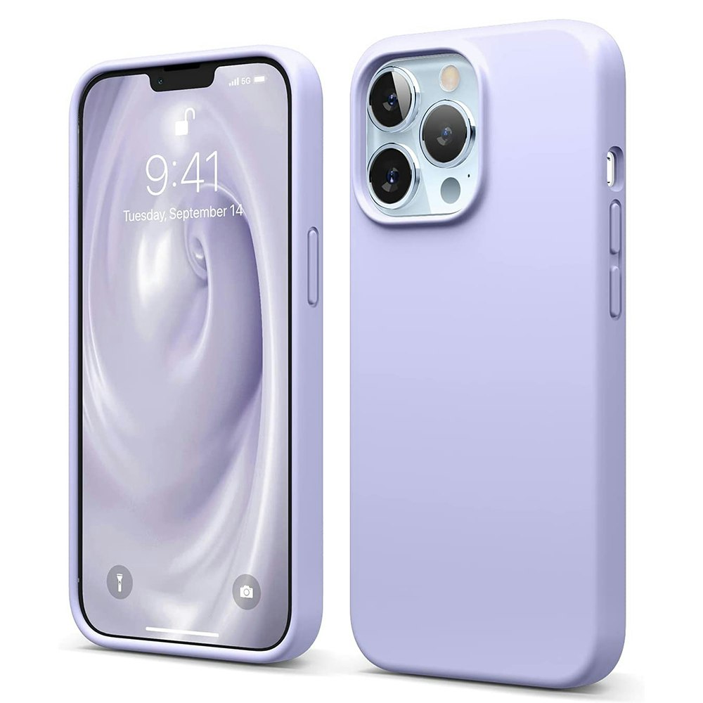 iPhone 13 Pro MC Silikonskal Lavender