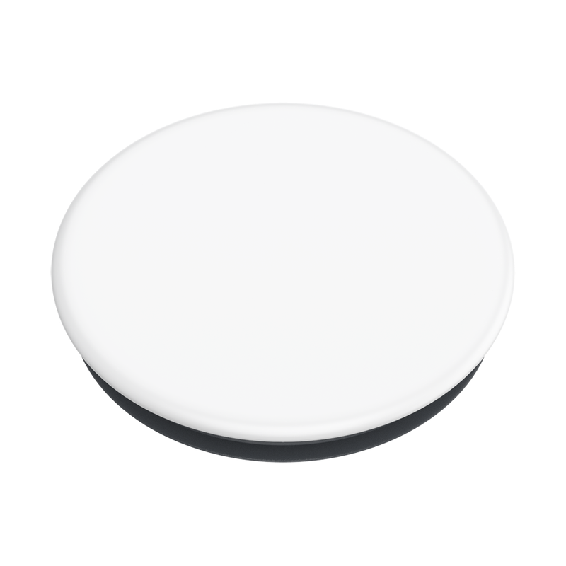 PopSockets Basic Grip Med Ställfunktion Vit