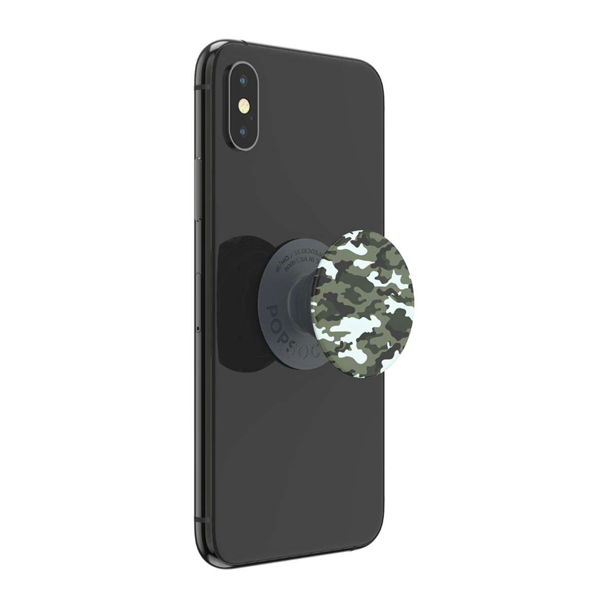 PopSockets Basic Grip Med Ställfunktion Dark Green Camo