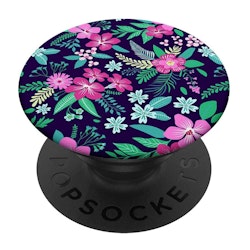 PopSockets Basic Grip Med Ställfunktion Floral Chill