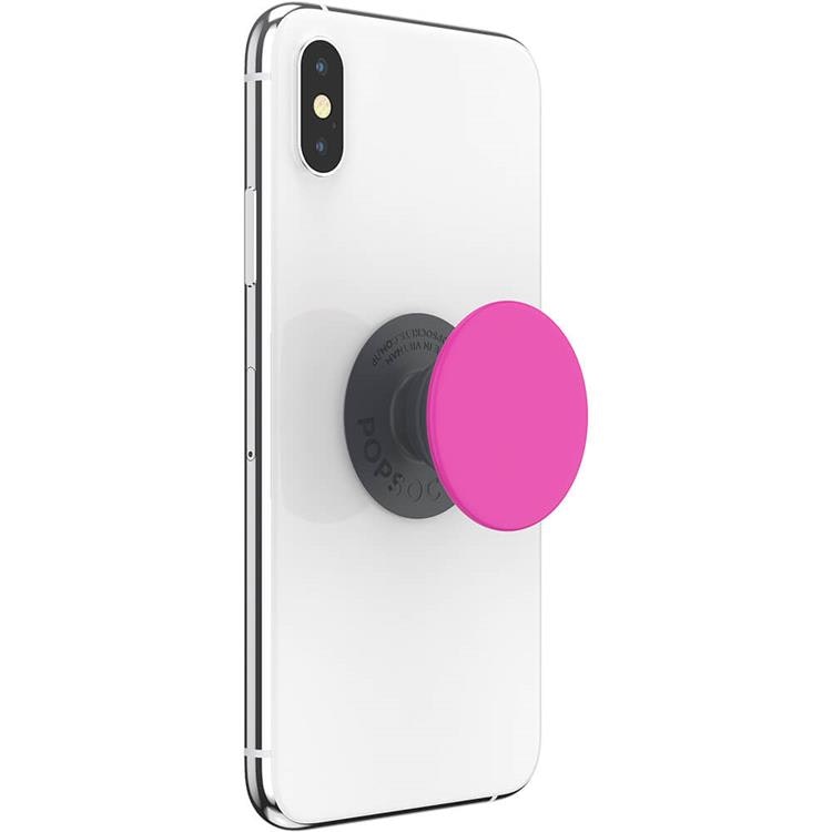 PopSockets Basic Grip Med Ställfunktion Magenta