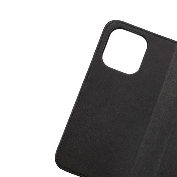 iPhone 14 Plånboksfodral Läder Rvelon - Svart