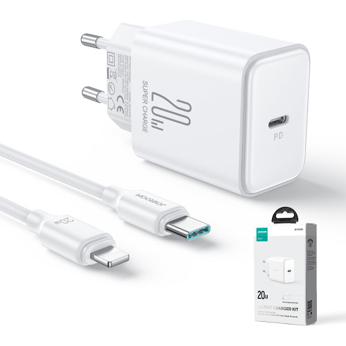 iPhone 20W USB-C strömadapter PD + 1M USB-C till lightning kabel