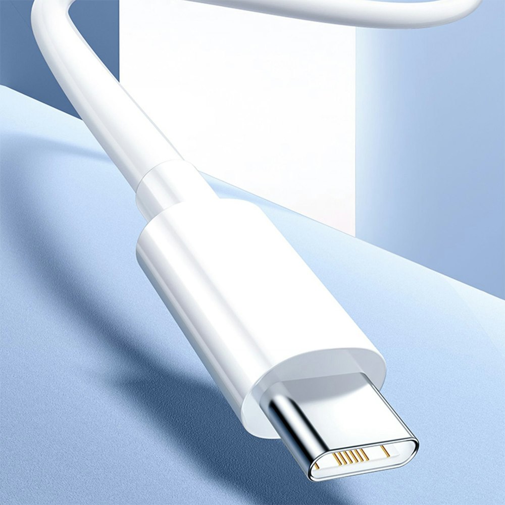 KABEL USB-A till USB-C  3.0 1M VIT