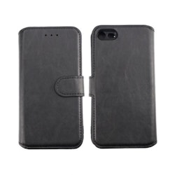 iPhone 7-8-SE2020-SE2022 RV Wallet Case Magnet Black