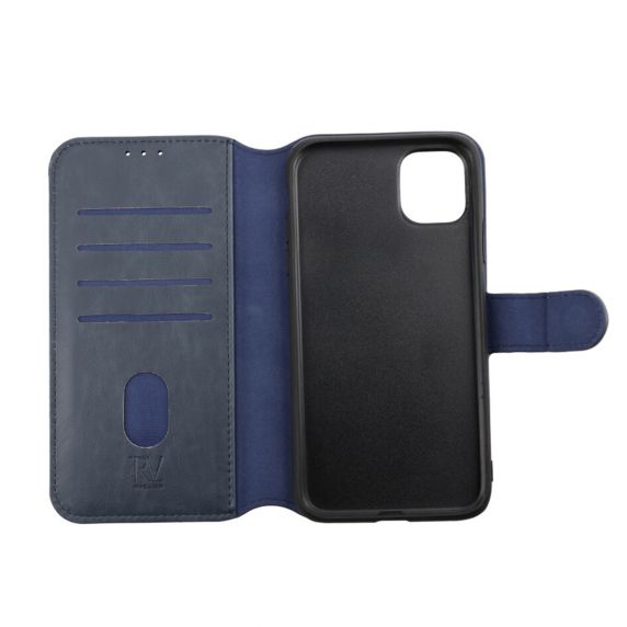 iPhone 11/XR RV Wallet Case Magnet Abyss Blue