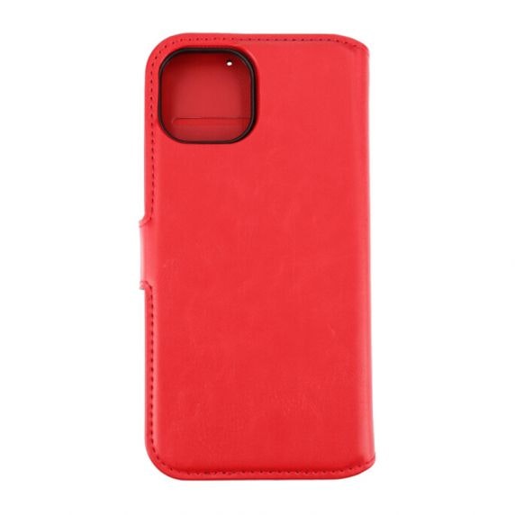iPhone 15 Plånboksväska Magnet Röd
