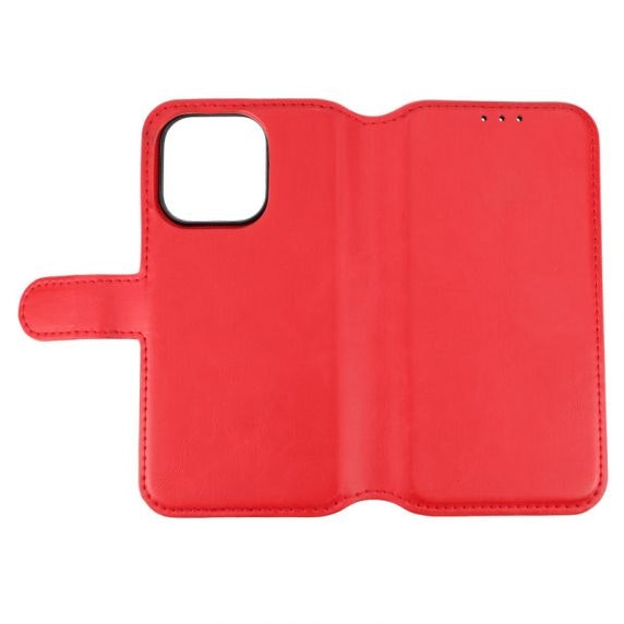 iPhone 15 Pro Max Plånboksväska Magnet Röd