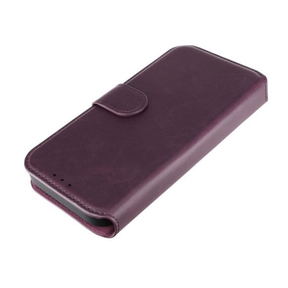 iPhone 12/12 Pro RV Wallet Case Magnet Dark Cherry