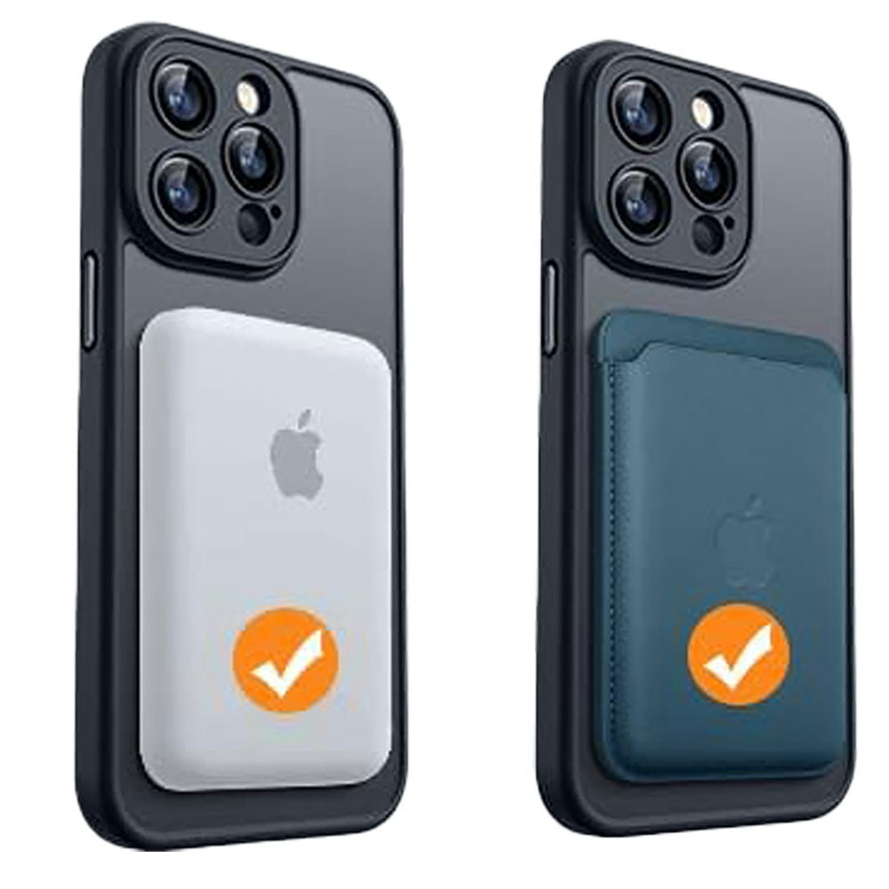iPhone 16 Pro Max MagSafe silikonskal i svart färg