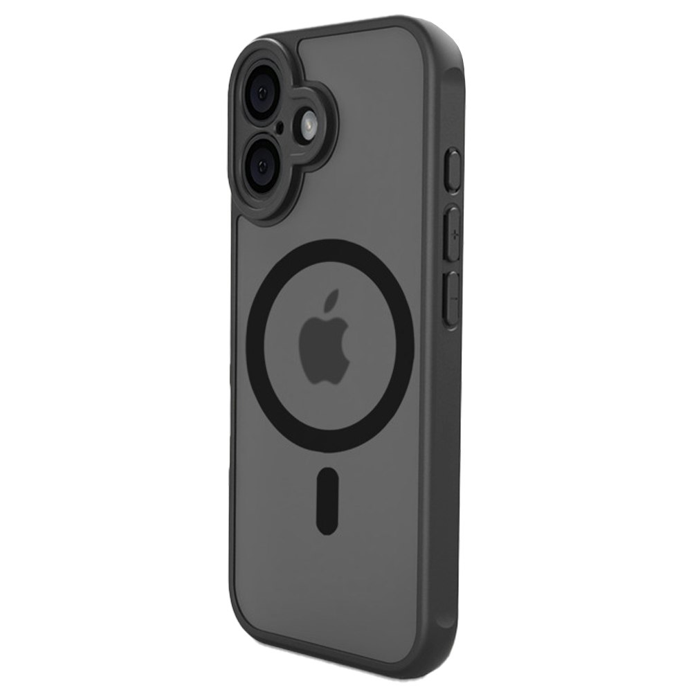iPhone 16 Plus MagSafe silikonskal i svart färg