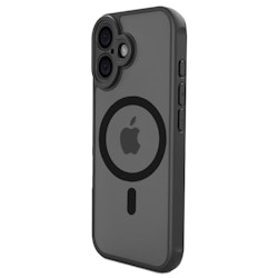 iPhone 16 Plus MagSafe silikonskal i svart färg
