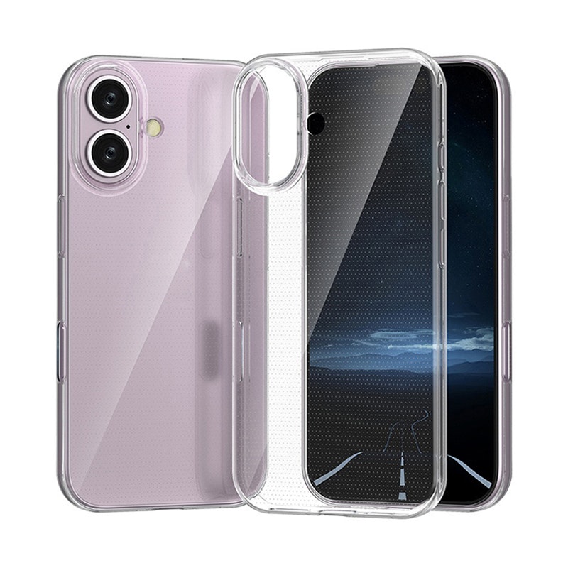 iPhone 16 TRANSPARENT TPU-skal