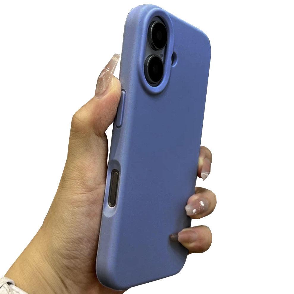 iPhone 16 MC Silikonskal Ice Blue