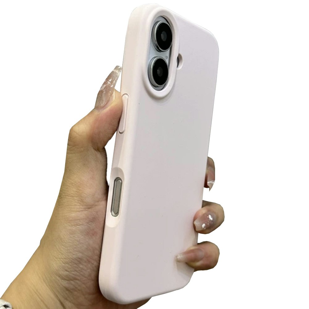 iPhone 16 MC Silikonskal Blush Pink