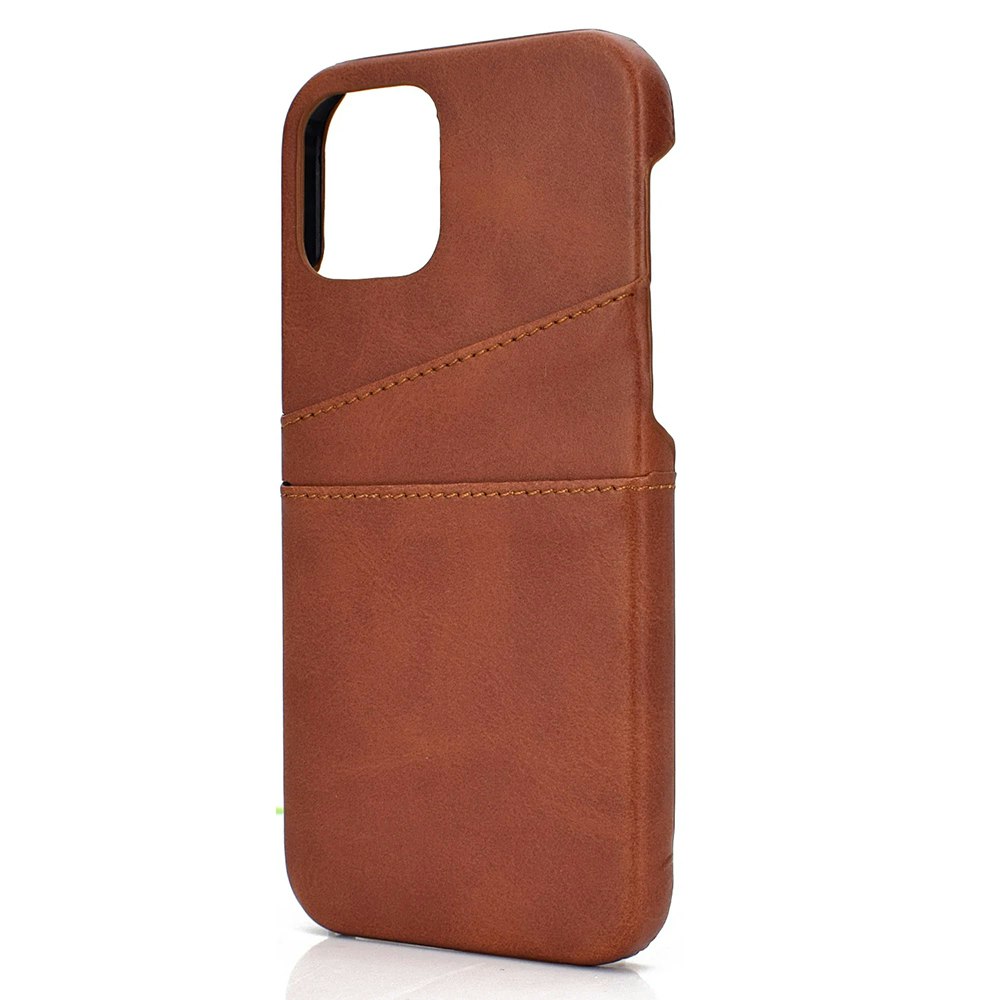 iPhone 16 Pro Max Skal med Kortfack-Brun