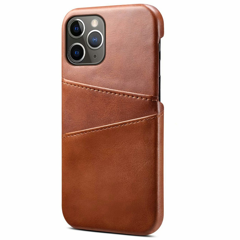 iPhone 16 Pro Max Skal med Kortfack-Brun