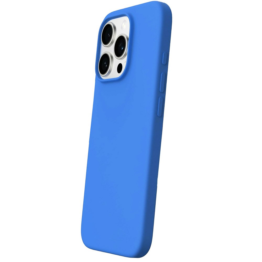 iPhone 16 Pro MC Silikonskal Blå färg