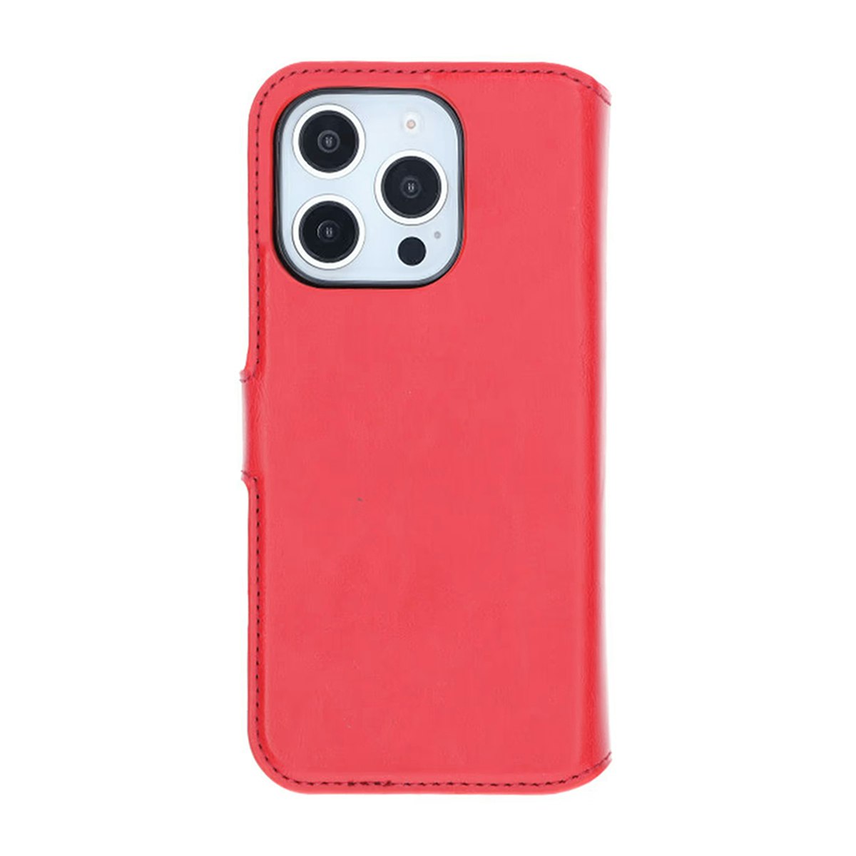iPhone 16 Pro Plånboksväska Magnet Röd