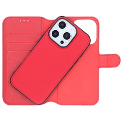 iPhone 16 Pro Plånboksväska Magnet Röd