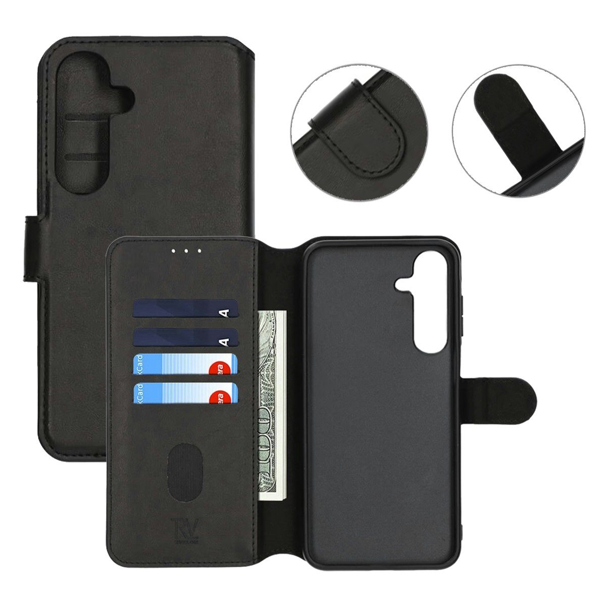 Samsung Galaxy S25 Magnetfodral - Svart