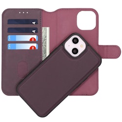 iPhone 14 Wallet Case Magnet Dark Cherry