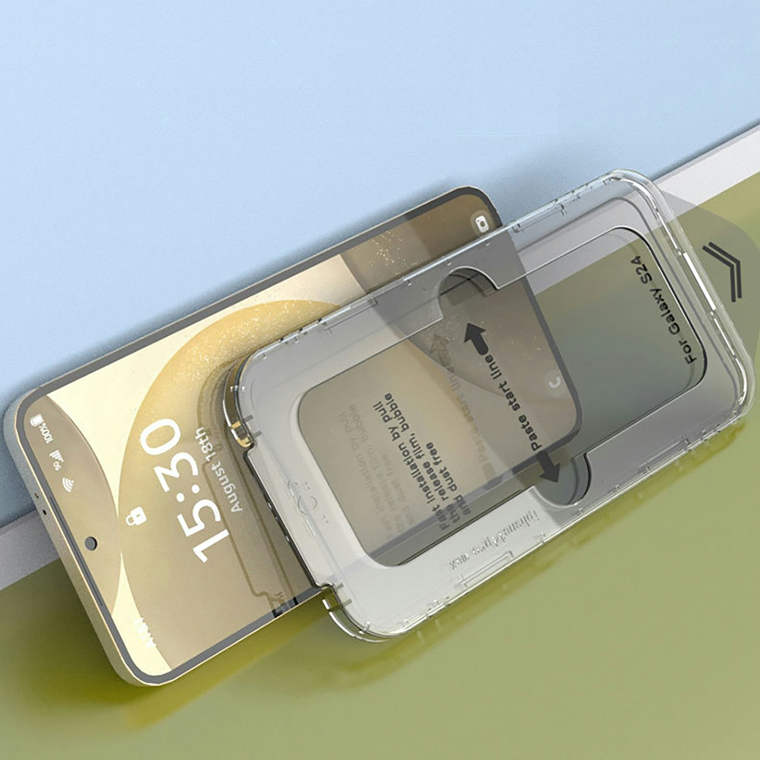 Samsung Galaxy S24 härdat glas skärmskydd