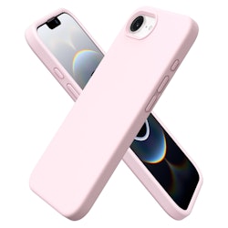 iPhone 16e MC Silikonskal Blush Pink