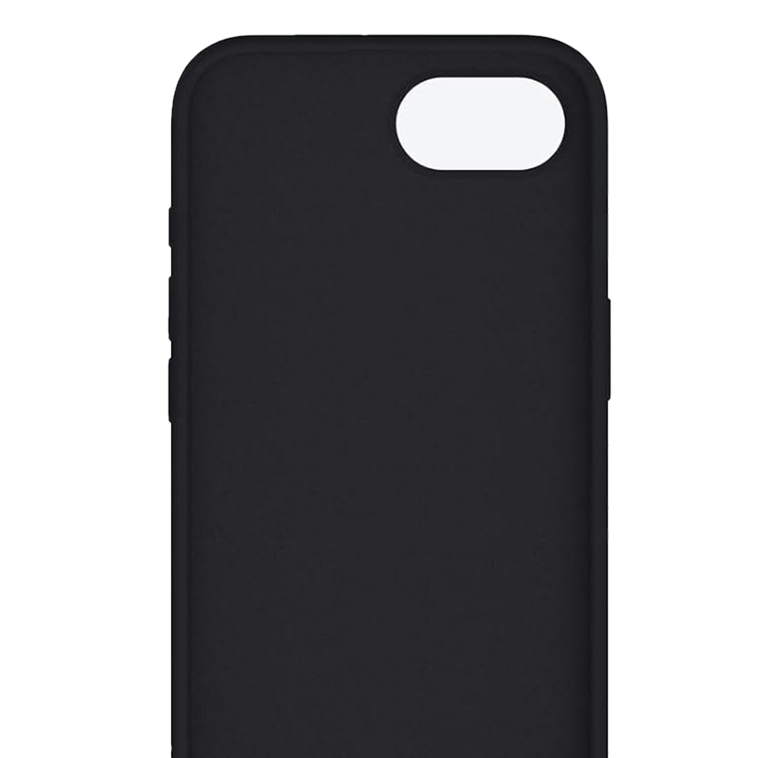 iPhone 16e MC Silikonskal i svart färg