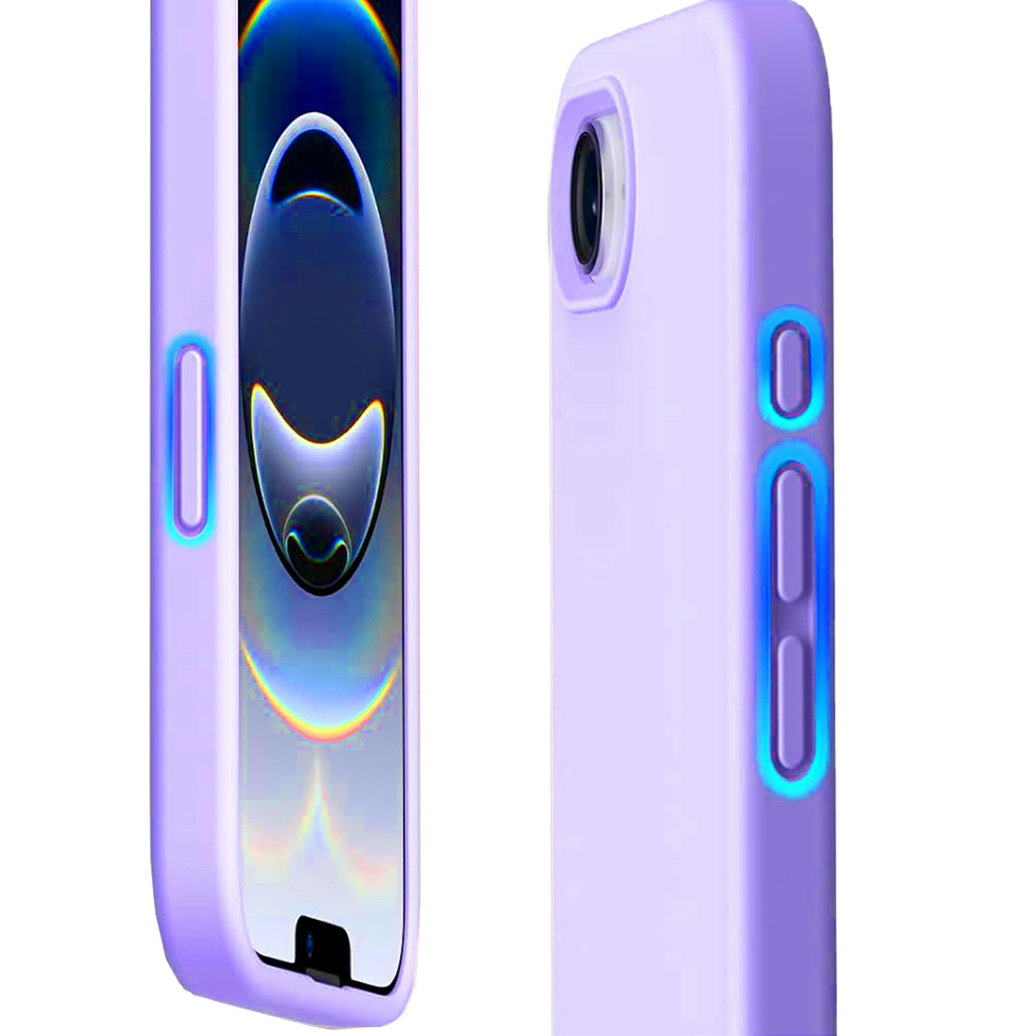 iPhone 16e MC Silikonskal Lavender