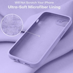 iPhone 16e MC Silikonskal Lavender